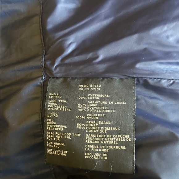 Andrew Marc Fox Fur
Trim Hood Belted Puffer Navy Jacket - Picture 12 of 14